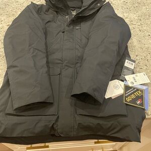 BACKCOUNTRY 650 DOWN GORETEX PARKA NEW WITH TAGS MENS XL PTP 26 BLACK RET $599